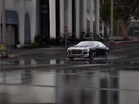 新红旗h9最新爆料视频,豪华配置与科技感并存，揭秘未来旗舰轿车风采